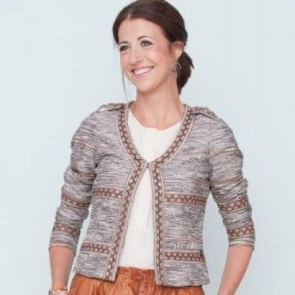 Maison Scotch “Star de la Saison” tweed style jacket